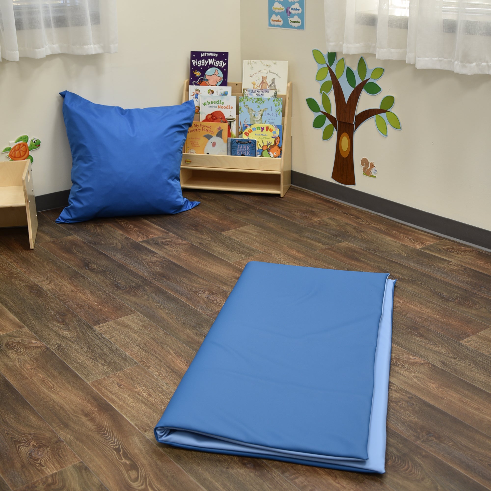 Two Tone Activity Mat - Deep Water/Sky Blue