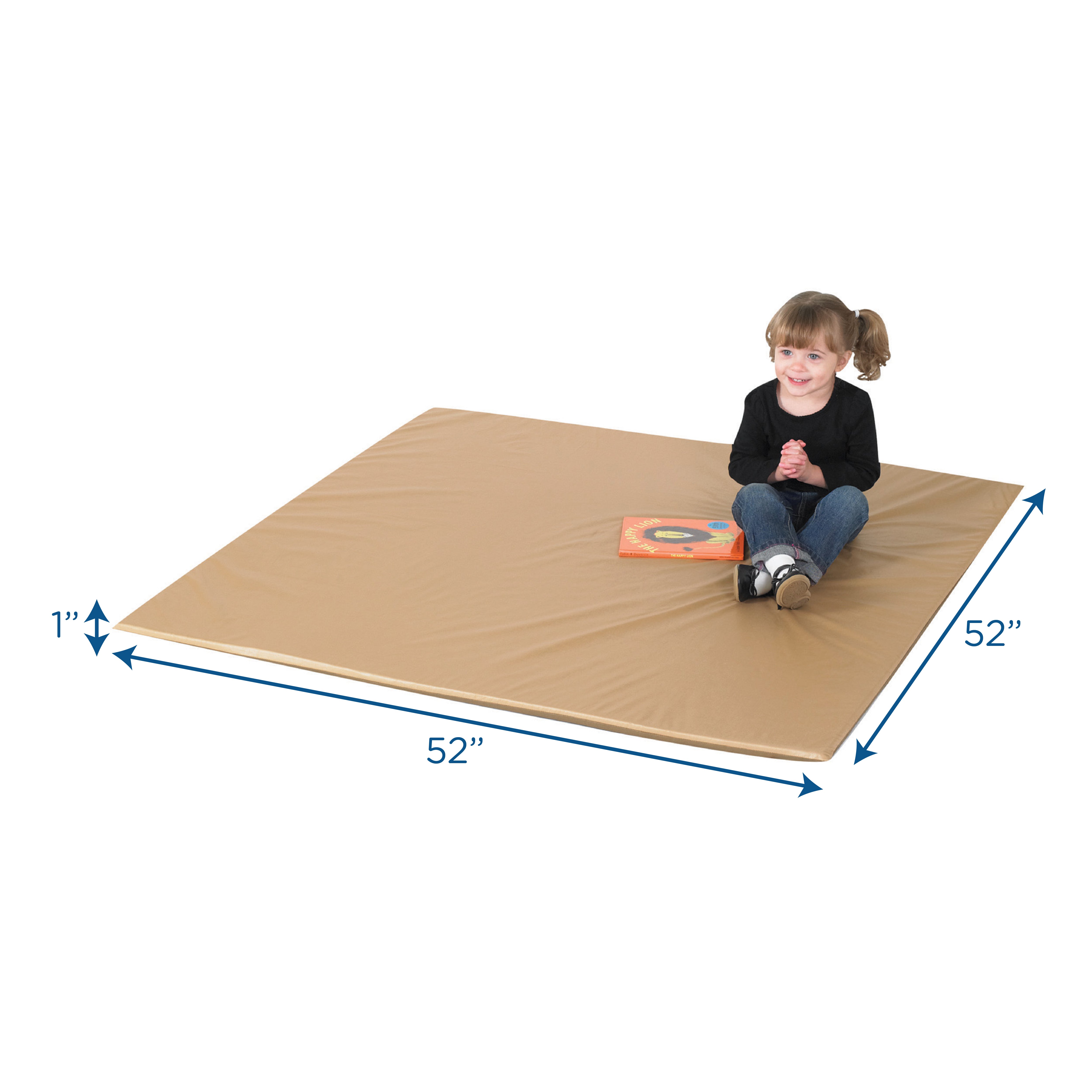Two Tone Activity Mat - Walnut/Almond