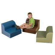 Loungers - Set of 3 - Woodland 2-Tone