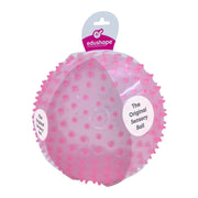 The Original Sensory Ball for Baby,  See-Me 7" Pink  - Transparent Vibrant Colorful and Unique Textured Ball for Baby