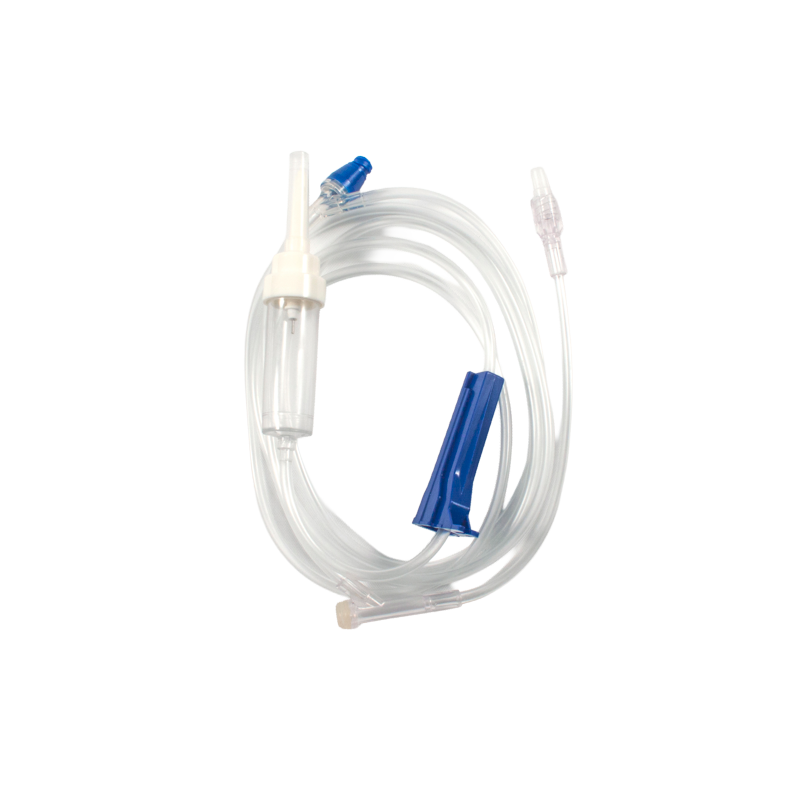 IV Administration Set - 60 Drops/mL, 83", 1 Needleless Port, 1 Injenction, 50 per Box