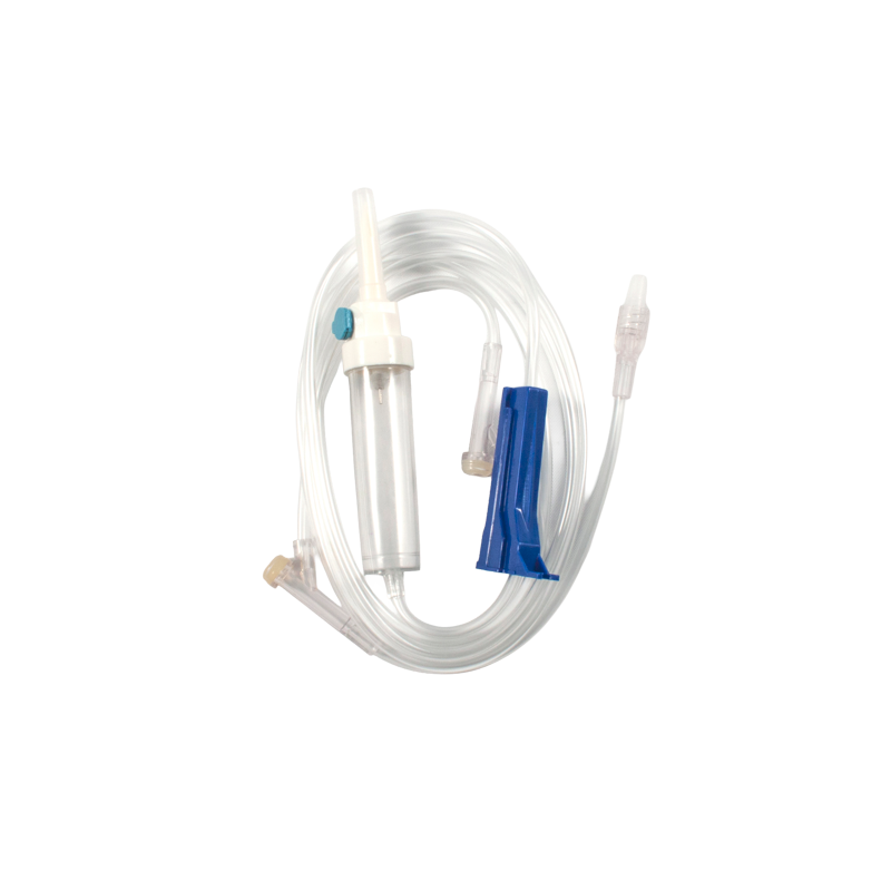 IV Administration Set - 60 Drops/mL, 78", 2 Injection Sites, 50 per Box