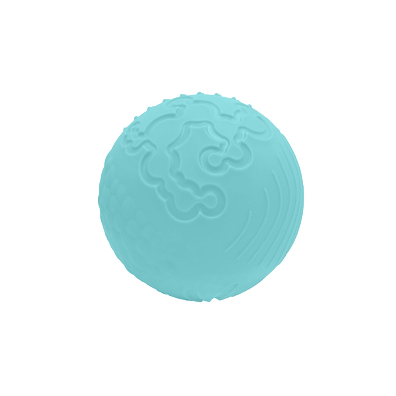 Texture-iffic Sensory Ball, Blue - Matte Texture & Tactile Patterns