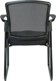 Dakota 2 Sled Base Chair - Dove Black