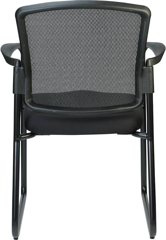 Dakota 2 Sled Base Chair - Dove Black