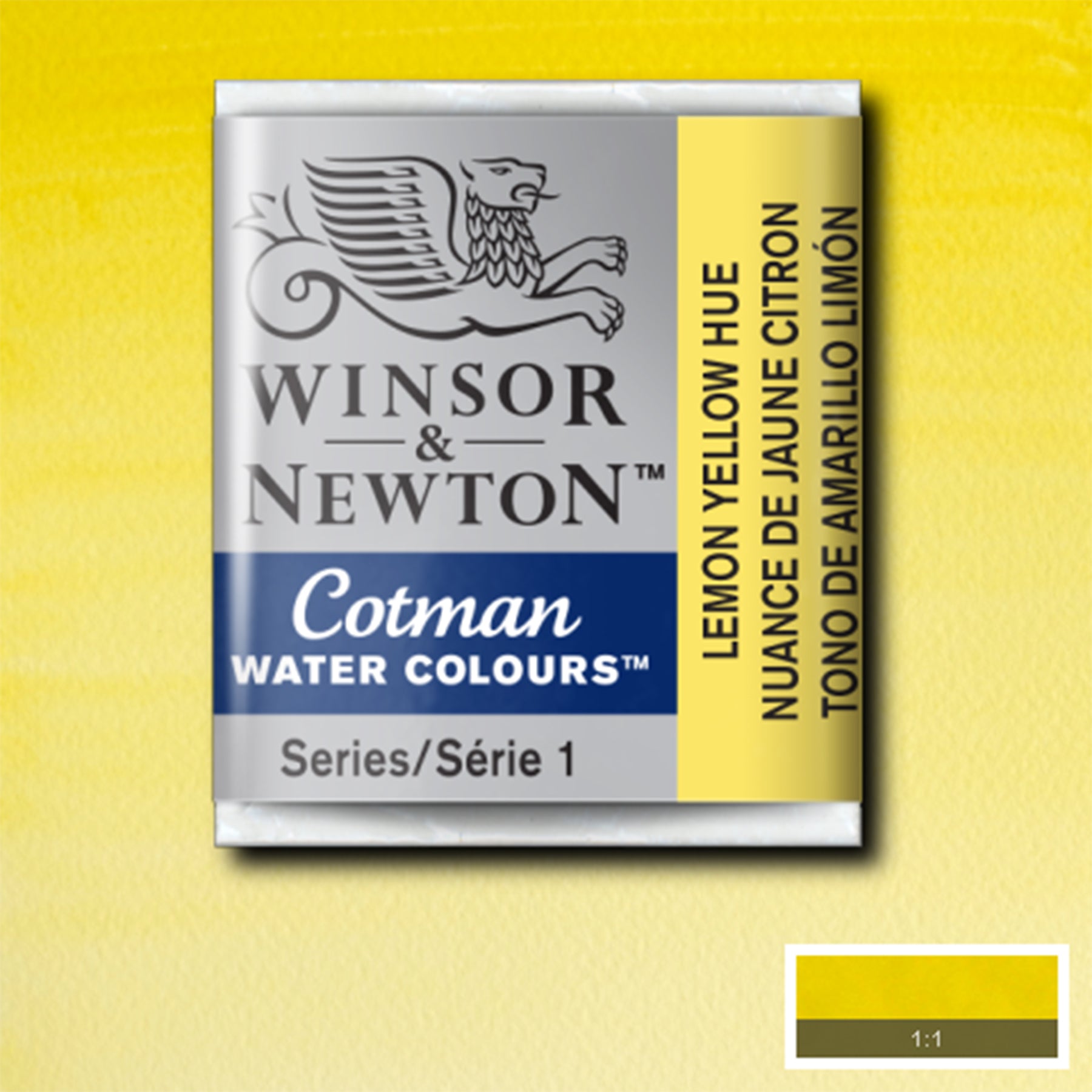 CWC Half Pan - Lemon Yellow Hue