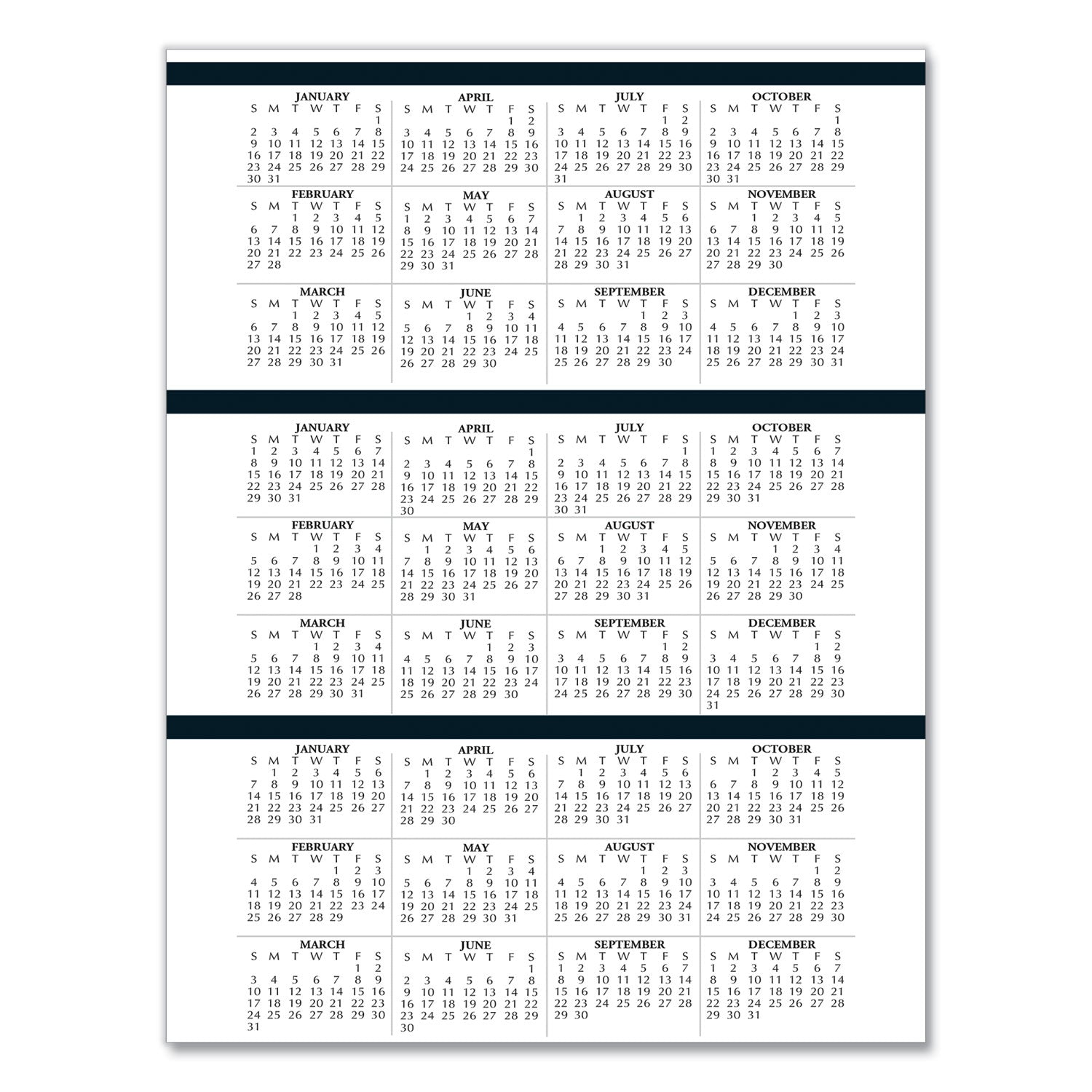 Julian Dates - Daily - 12 Month - January 2026 to December 2026 - 8:00 AM to 7:45 PM - Quarter-hourly - 1 Day Double Page Layout - 8" x 11" Sheet Size - Wire Bound - Paper, Leather - Black Cover - 2 / Set