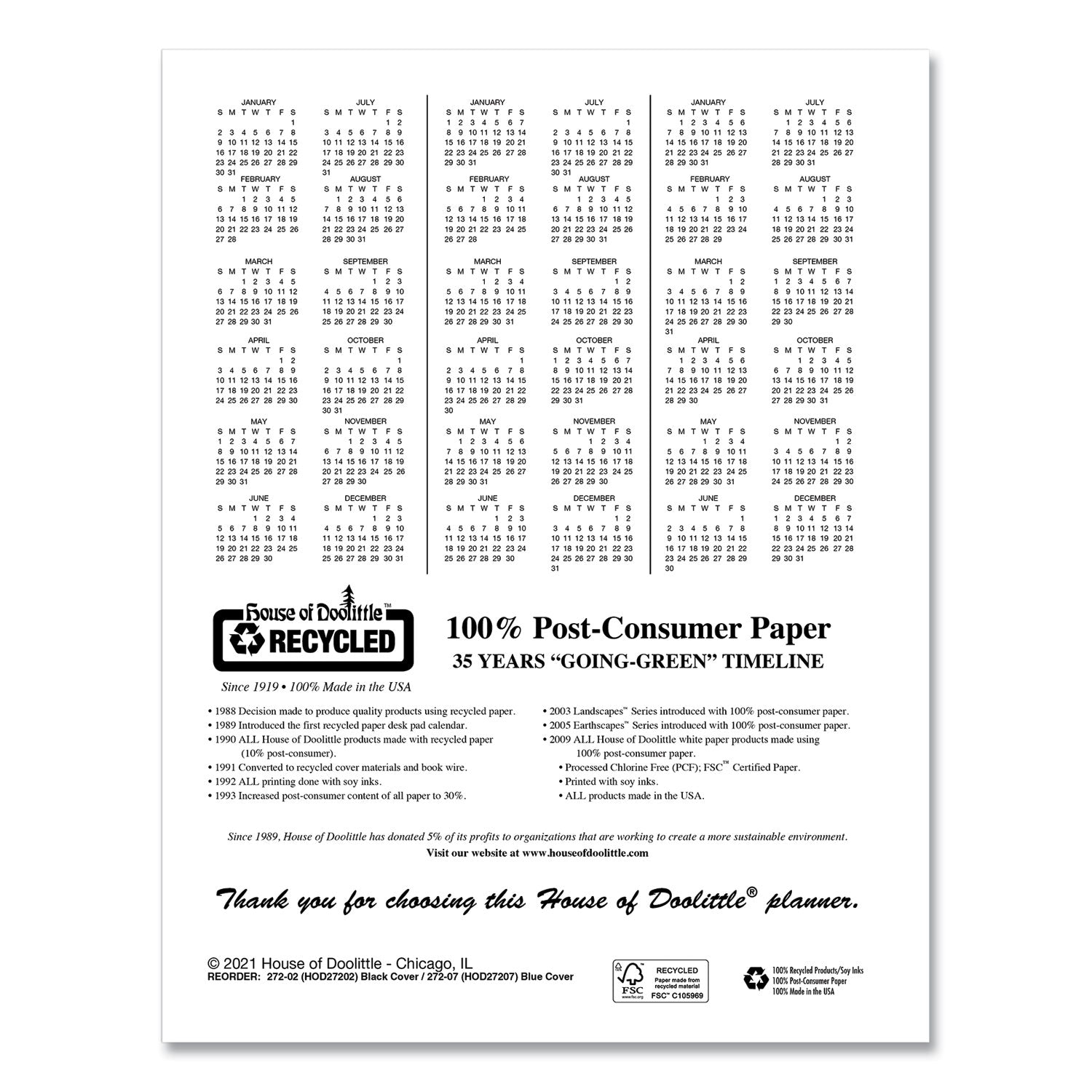 Julian Dates - Weekly - January 2026 to December 2026 - 7:00 AM to 8:45 PM - Quarter-hourly - 1 Week Double Page Layout - 8 1/2" x 11" Sheet Size - Simulated Leather - Black Cover - 1 Each