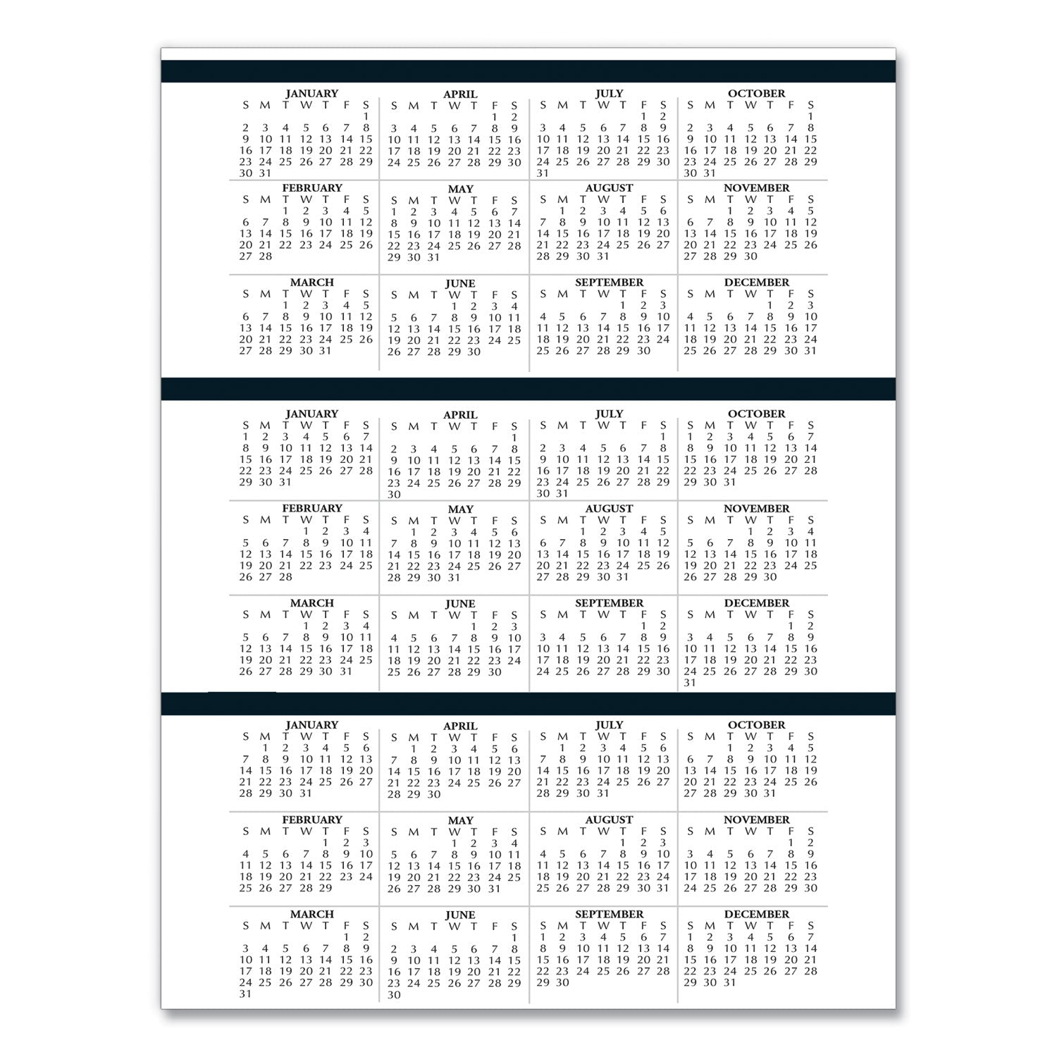 Julian Dates - Daily - 1 Year - January 2026 to December 2026 - 8:00 AM to 7:45 PM - Quarter-hourly - 1 Day Single Page Layout - 8" x 11" Sheet Size - Simulated Leather - Black Cover - 11" Height x 8.5" Width - 1 Each