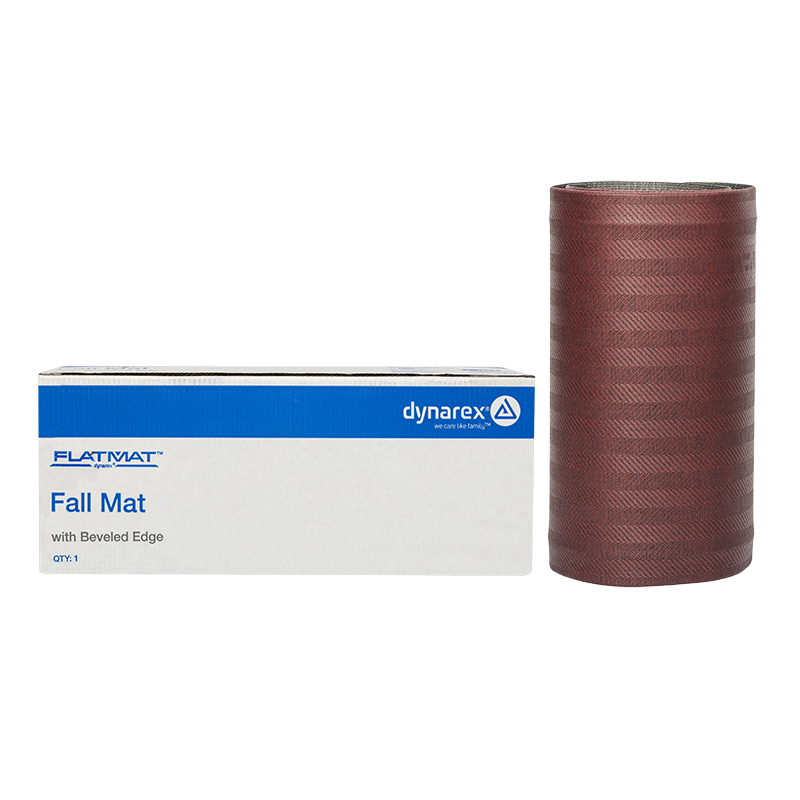 FLATMat w/ Beveled Edge, Woven Pattern, Burgundy, 1 Quantity per Case