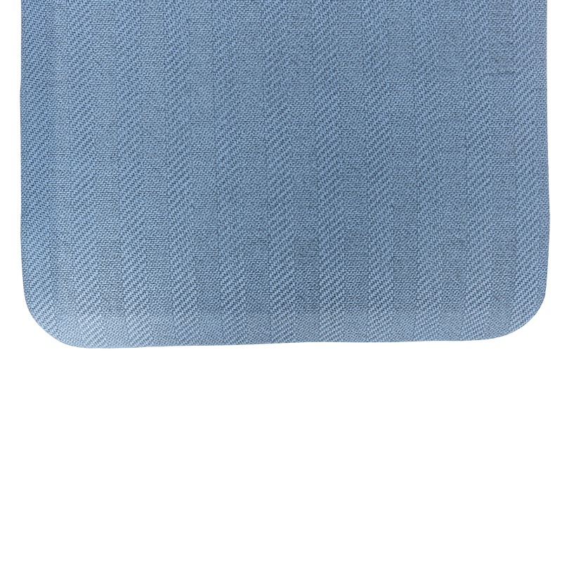 FLATMat w/ Beveled Edge, Woven Pattern, Blue, 1 Quantity per Case