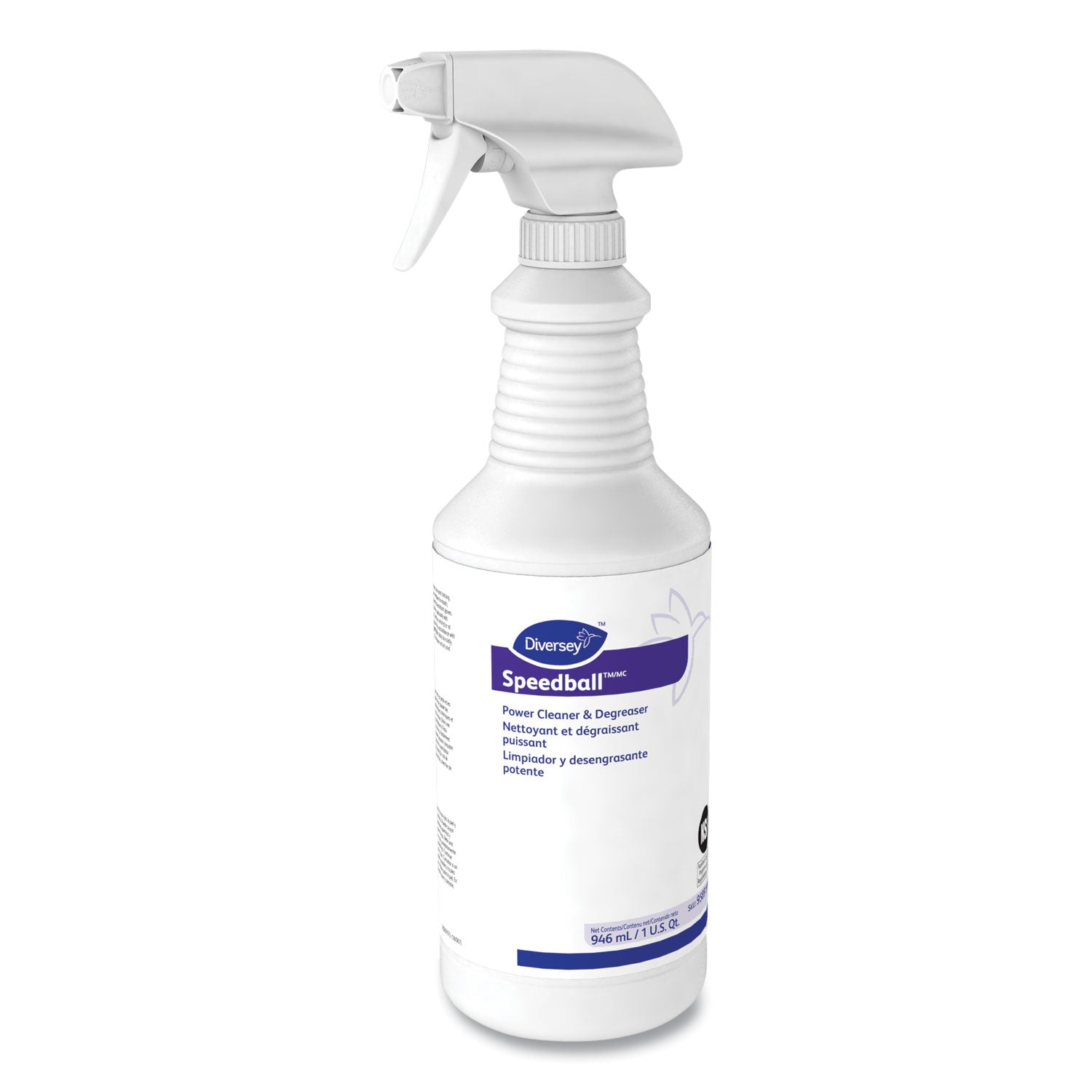For Commercial, Industry - Ready-To-Use - Spray - 32 fl oz (1 quart) - Citrus Scent - Butyl-free, Heavy Duty, Residue-free, Low Odor, Phosphorous-free - Purple - 12 / Carton