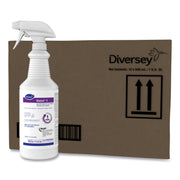 Ready-To-Use - 32 fl oz (1 quart) - 2.1 pH - Characteristic Scent - Bactericide, Fungicide, Tuberculocide, VOC-free, NPE-free, Fragrance-free, Phosphate-free, Phenol-free, Deodorize - Colorless - 12 / Carton