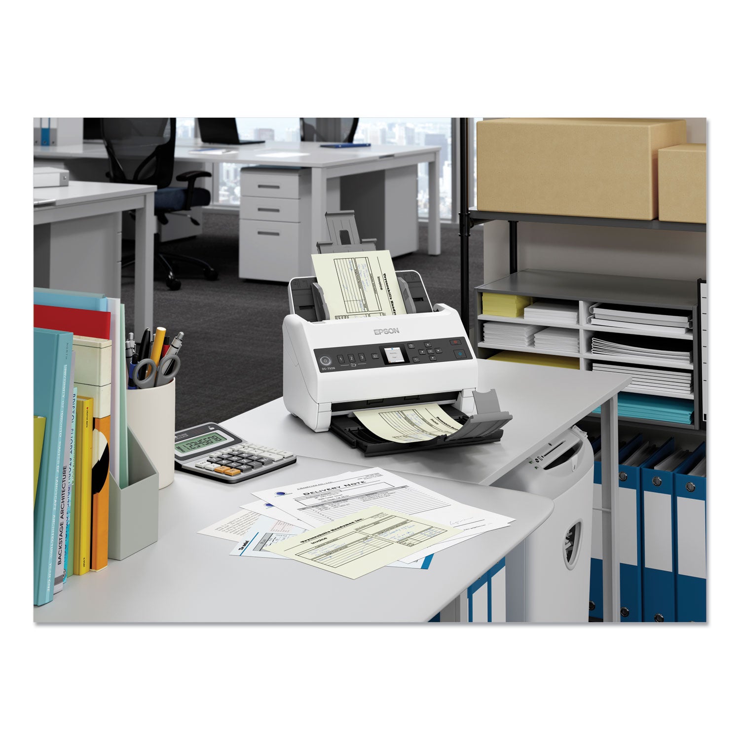 8-bit Color - 8-bit Grayscale - 40 ppm (Mono) - 40 ppm (Color) - Duplex Scanning - USB