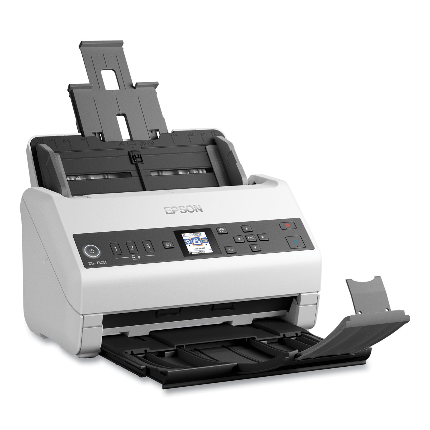 8-bit Color - 8-bit Grayscale - 40 ppm (Mono) - 40 ppm (Color) - Duplex Scanning - USB