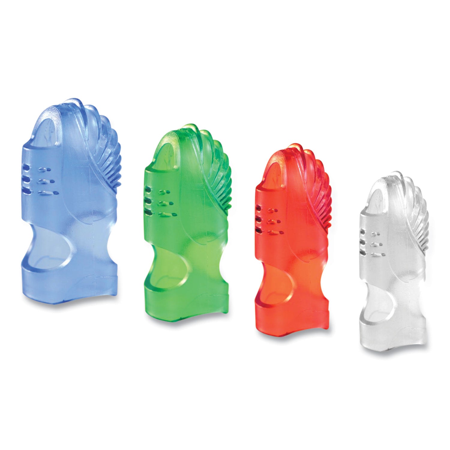 LEE Micro Gel Grips - #7 with 0.69" Diameter - Medium Size - Rubber - Assorted - 10 / Pack