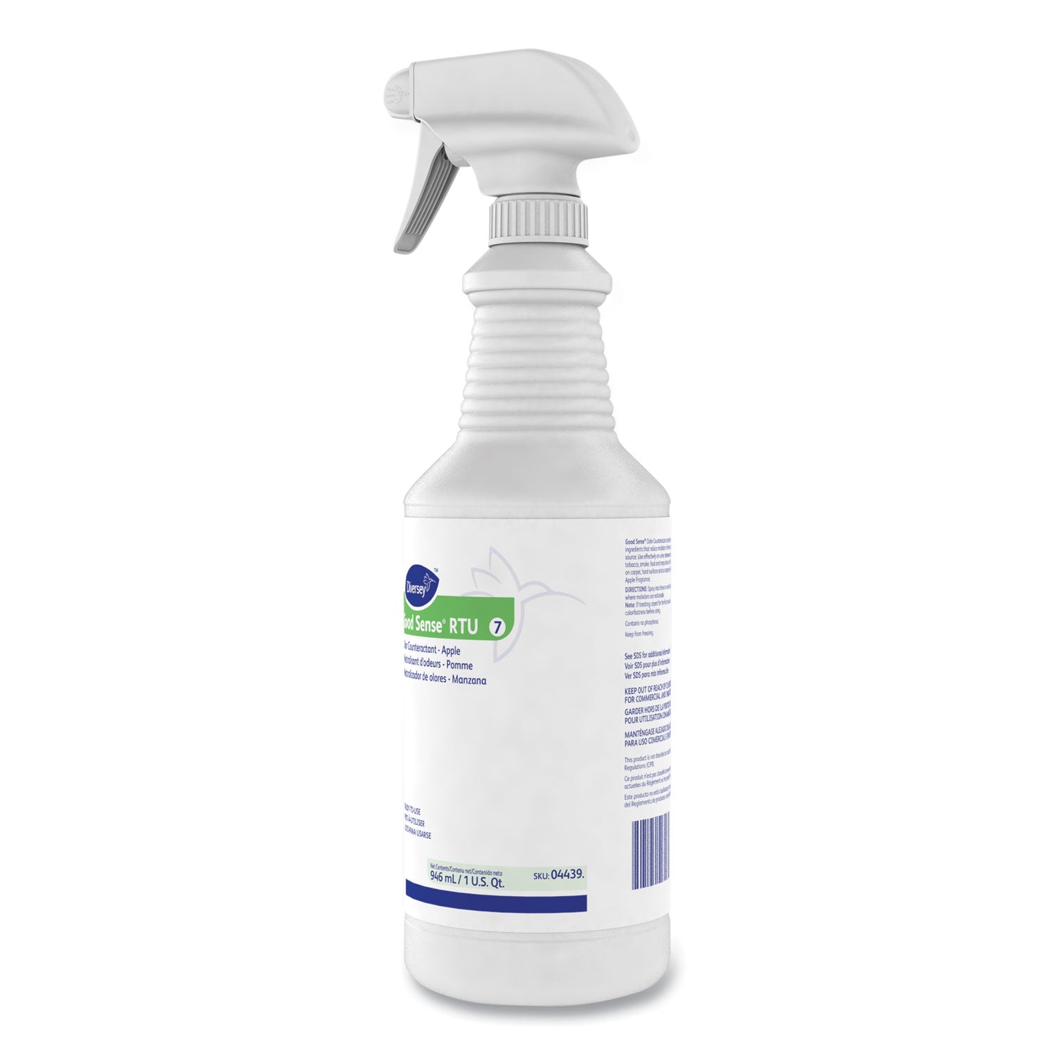 Diversey Good Sense Odor Counteractant Spray, Apple Scent, 32 fl oz (1 quart), 1 Each