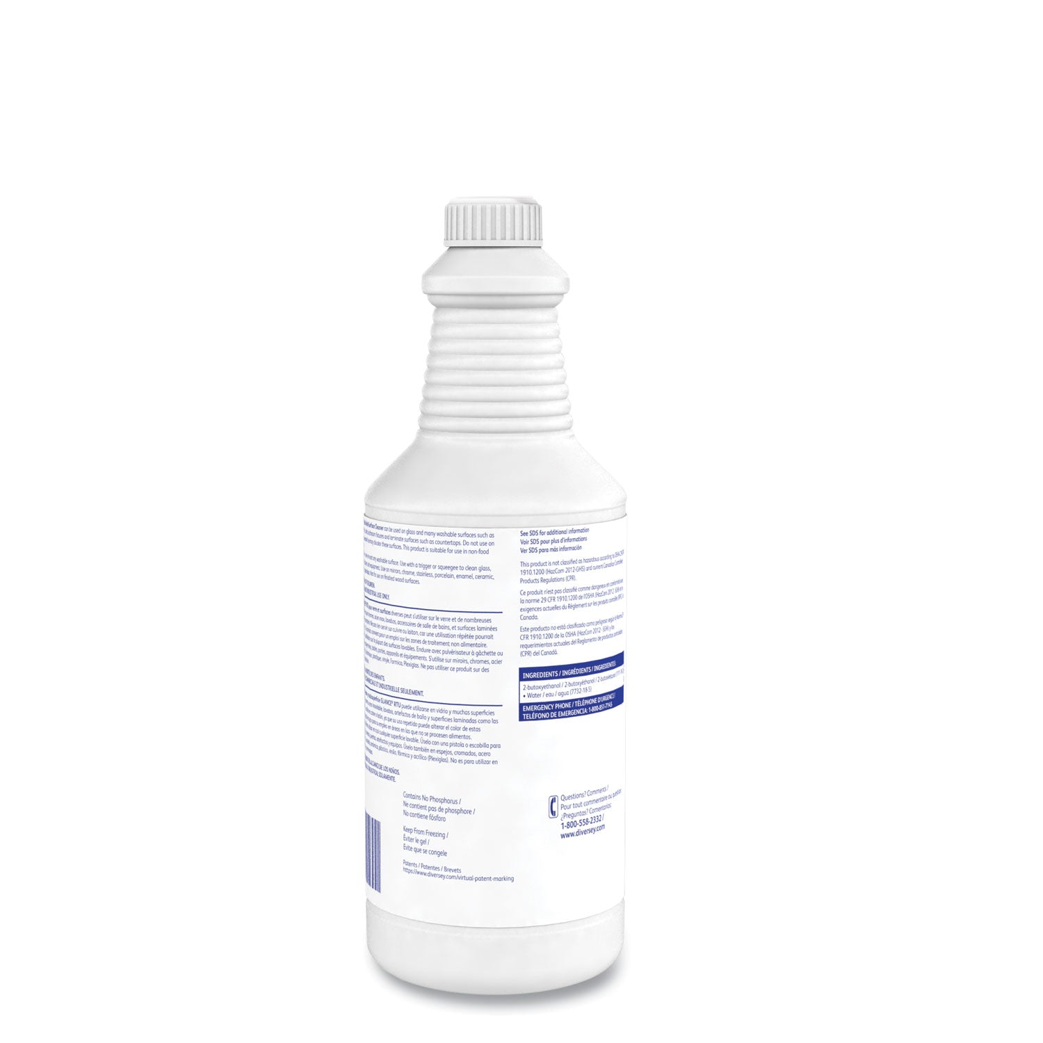 Glance Glass And Multi-Surface Cleaner, Original, 32oz Spray Bottle
