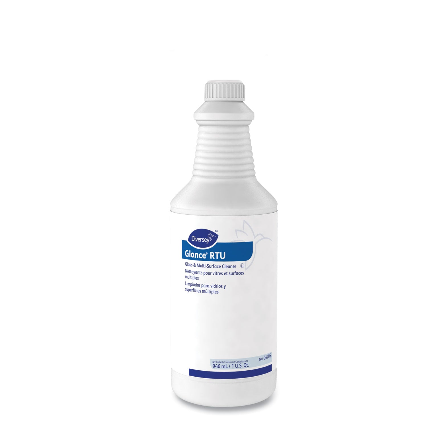 Glance Glass And Multi-Surface Cleaner, Original, 32oz Spray Bottle