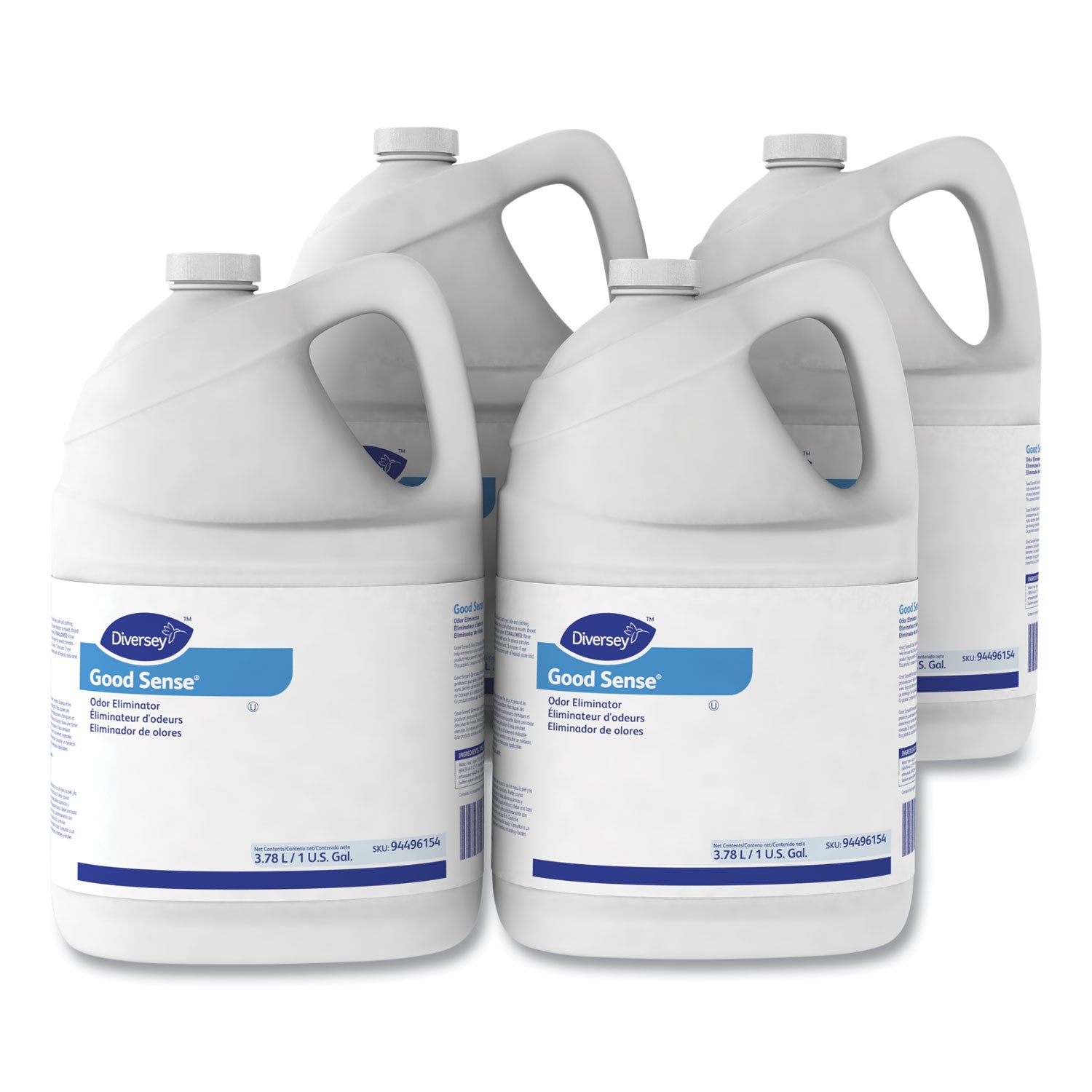 Ready-To-Use - 128 fl oz (4 quart) - 7 pH - Fresh Scent - Kosher - Tan - 4 / Carton