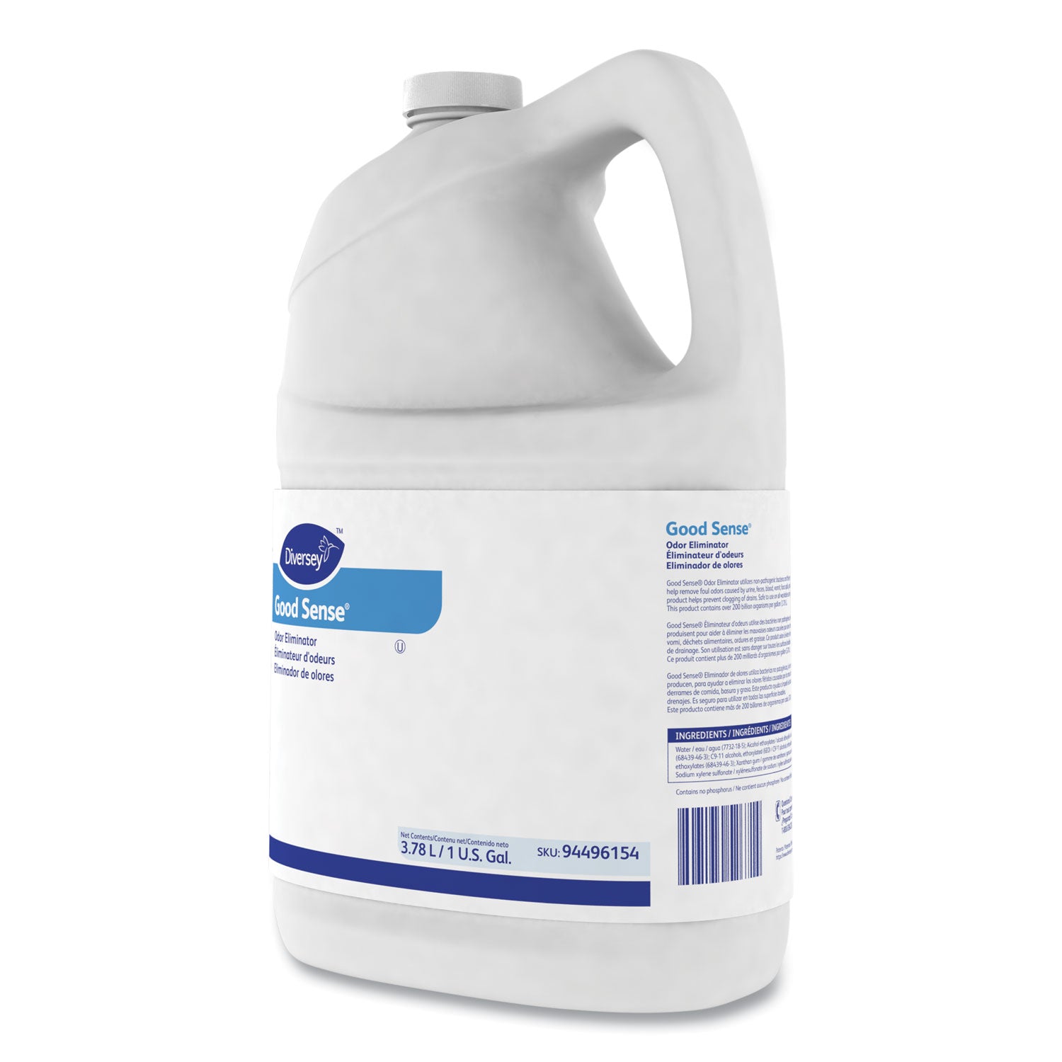 Ready-To-Use - 128 fl oz (4 quart) - 7 pH - Fresh Scent - Kosher - Tan - 4 / Carton