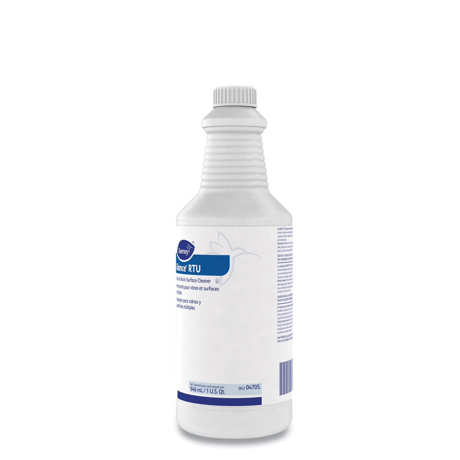 Glance Glass And Multi-Surface Cleaner, Original, 32oz Spray Bottle