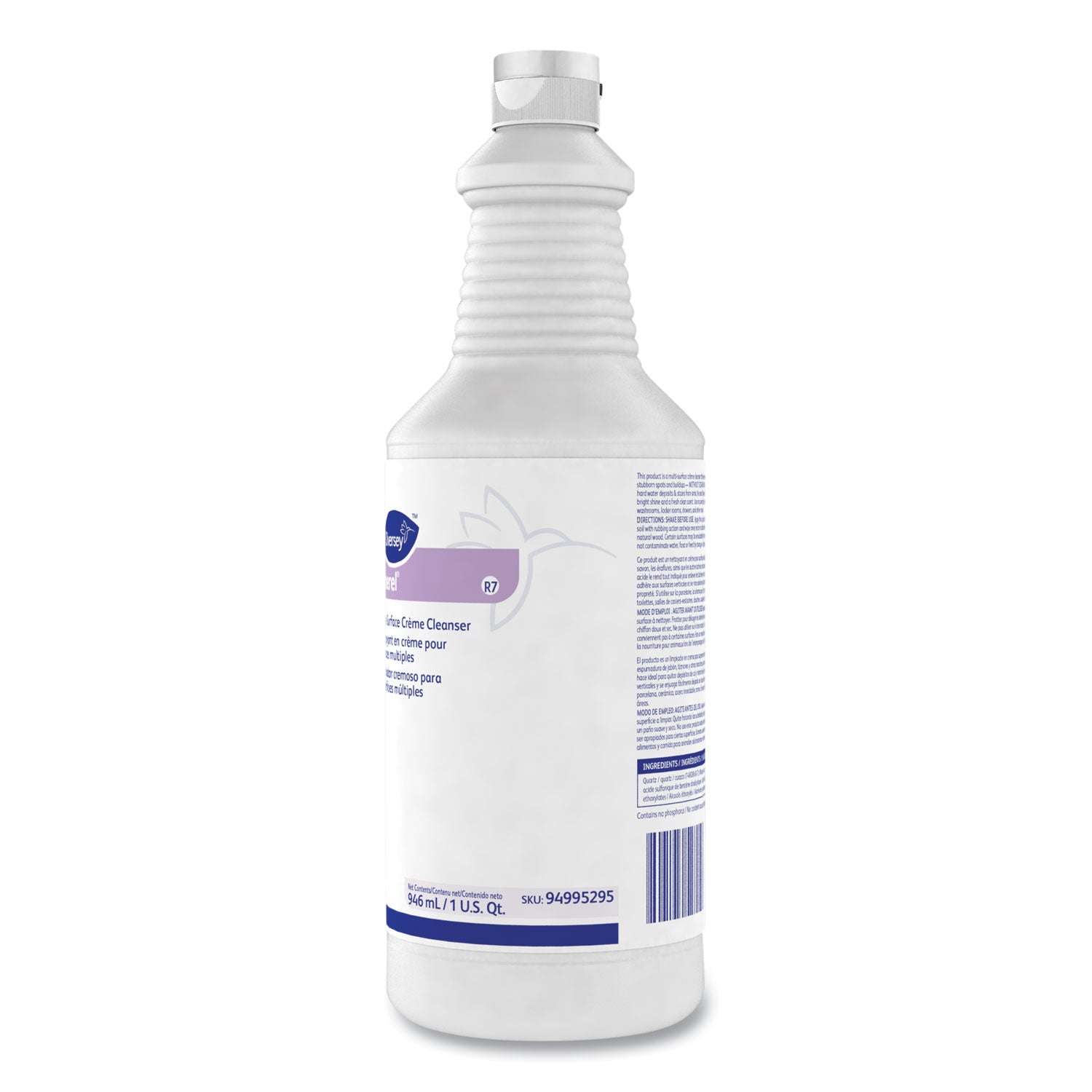 Ready-To-Use - 32 fl oz (1 quart) - Fresh Scent - Rinse-free - Off White - 12 / Carton