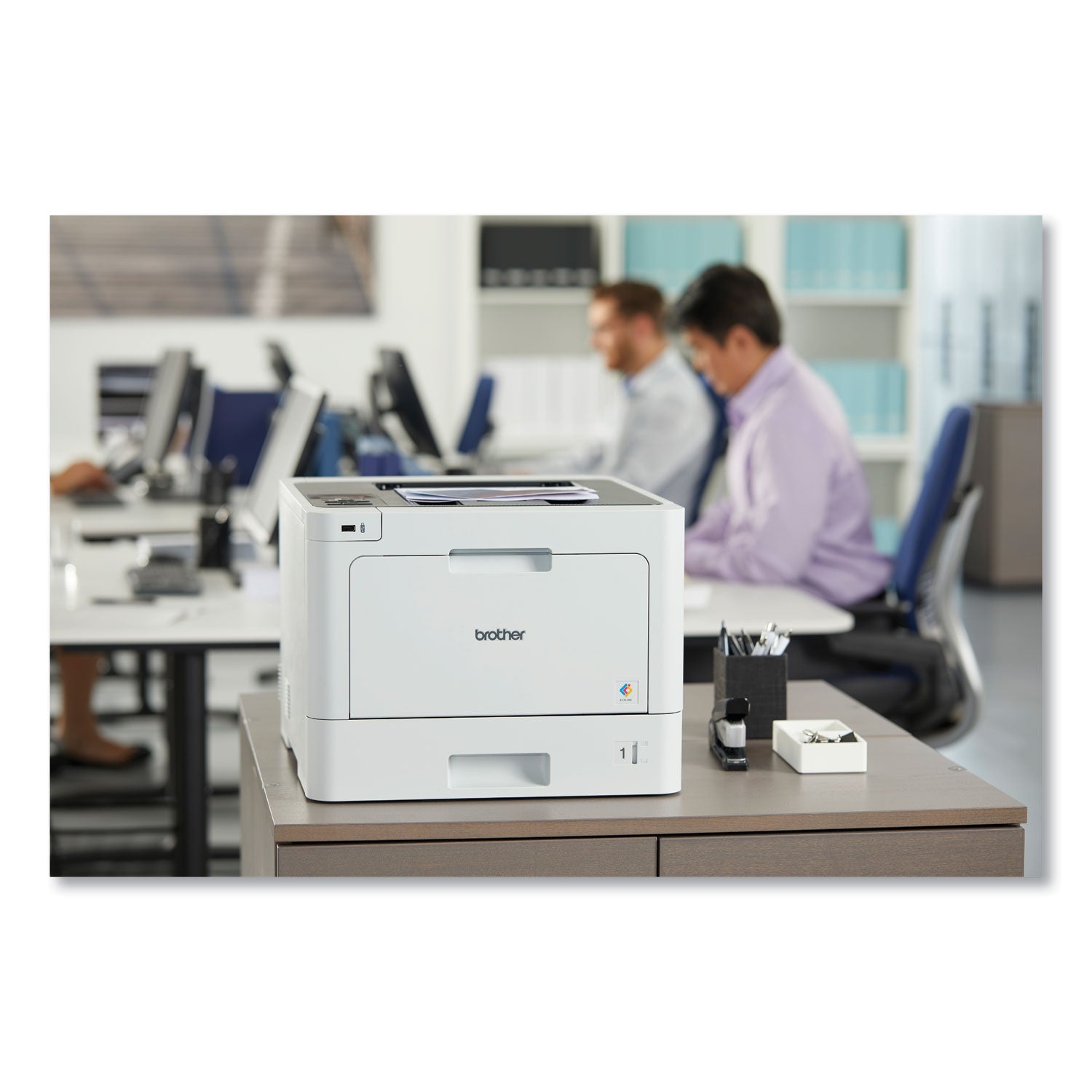 33 ppm Mono / 33 ppm Color - 2400 x 600 dpi class - Automatic Duplex Print - 300 Sheets Input - Ethernet - Wireless LAN - 40000 Pages Duty Cycle - Plain Paper Print - USB