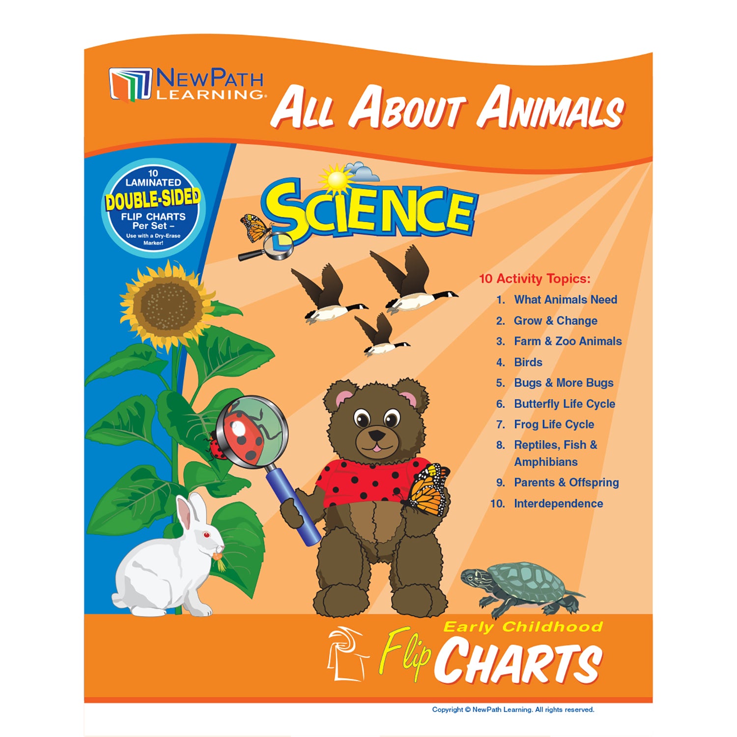 Early Childhood Science Readiness Flip Charts, All About Animals