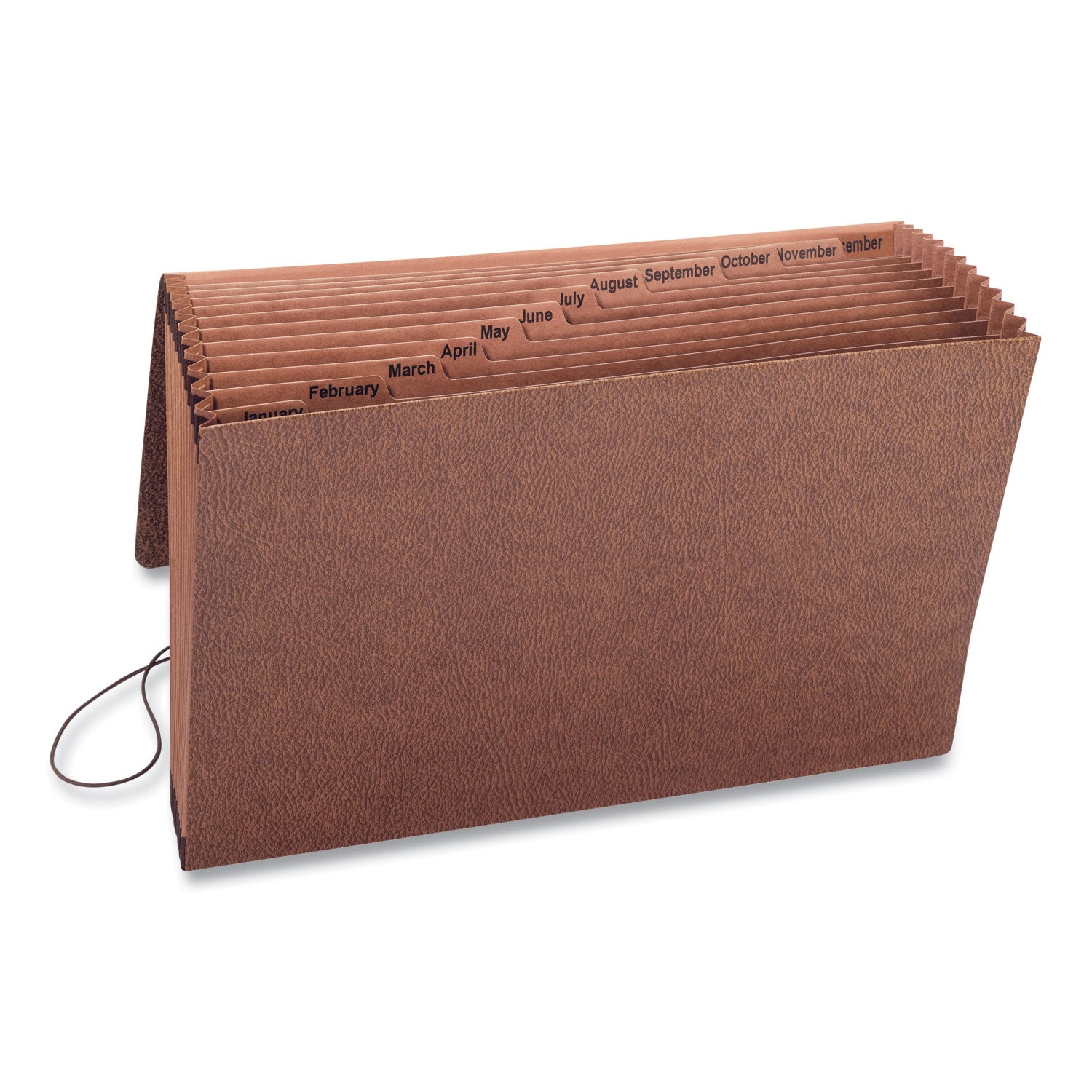 8 1/2" x 14" - 12 Pocket(s) - Redrope, Tyvek - Redrope - Flap, Elastic Closure, Reinforced Gusset - 30% Recycled - 1 Each