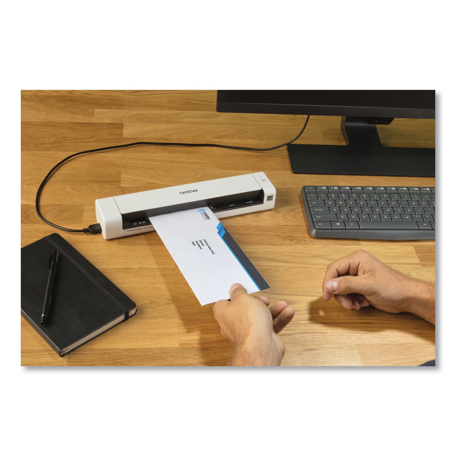 24-bit Color - 8-bit Grayscale - 16 ppm (Mono) - 16 ppm (Color) - Duplex Scanning - USB