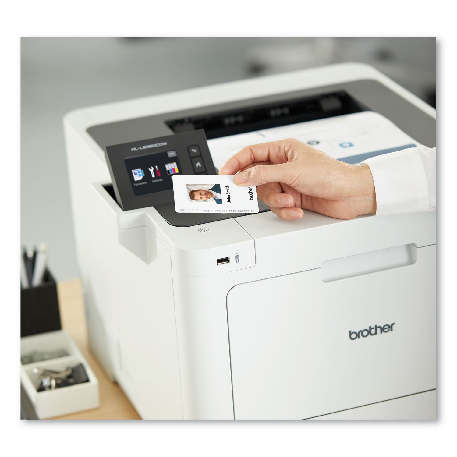 31 ppm Mono / 31 ppm Color - 2400 x 600 dpi class - Auto/Manual Duplex Print - 300 Sheets Input - Ethernet - Wireless LAN - 4000 Pages Duty Cycle - Plain Paper Print - Gigabit Ethernet - USB