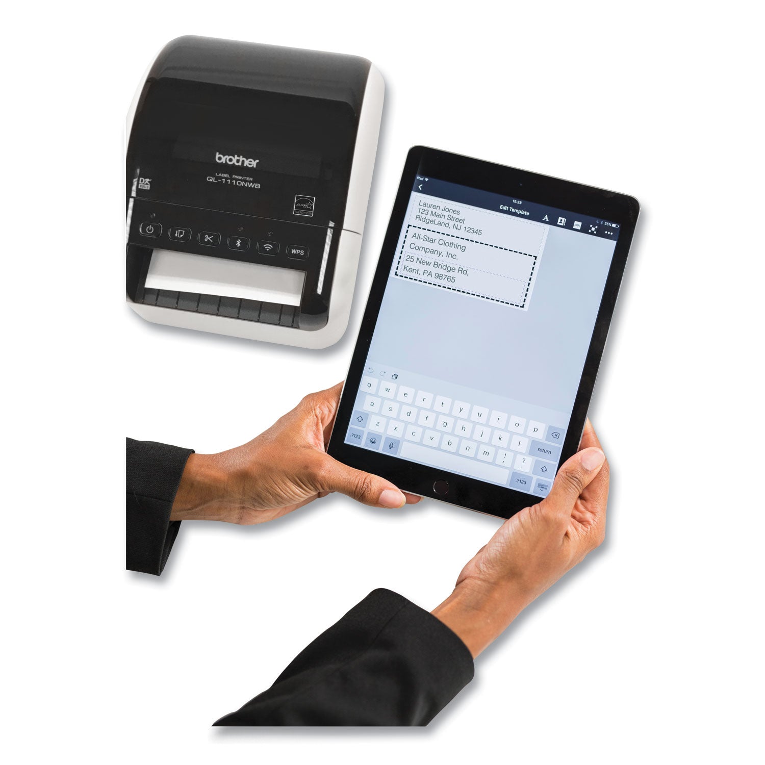 118.11" Print Length x 4" Print Width - 4.33 in/s Mono - 300 x 300 dpi - 4.08" Label Width - For PC, iOS, Mac