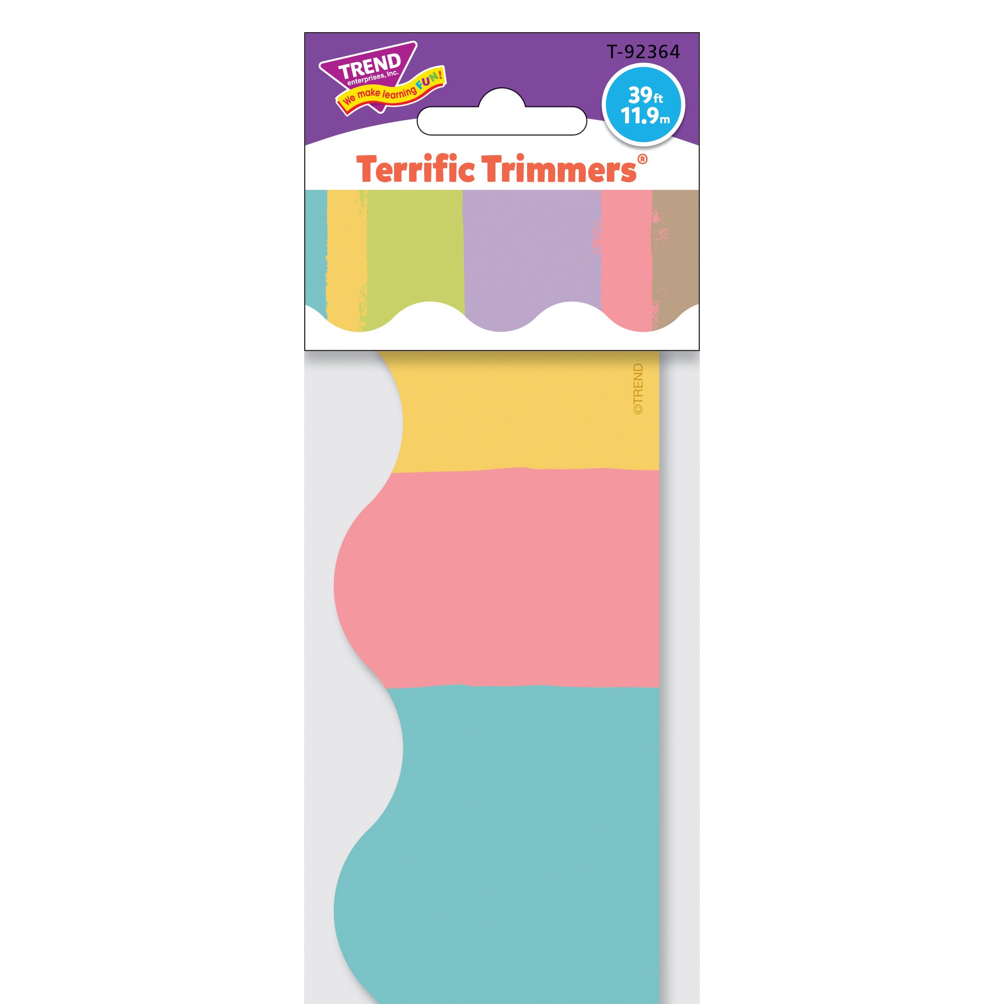 Cheerful Stripes Terrific Trimmers®, 39 Feet
