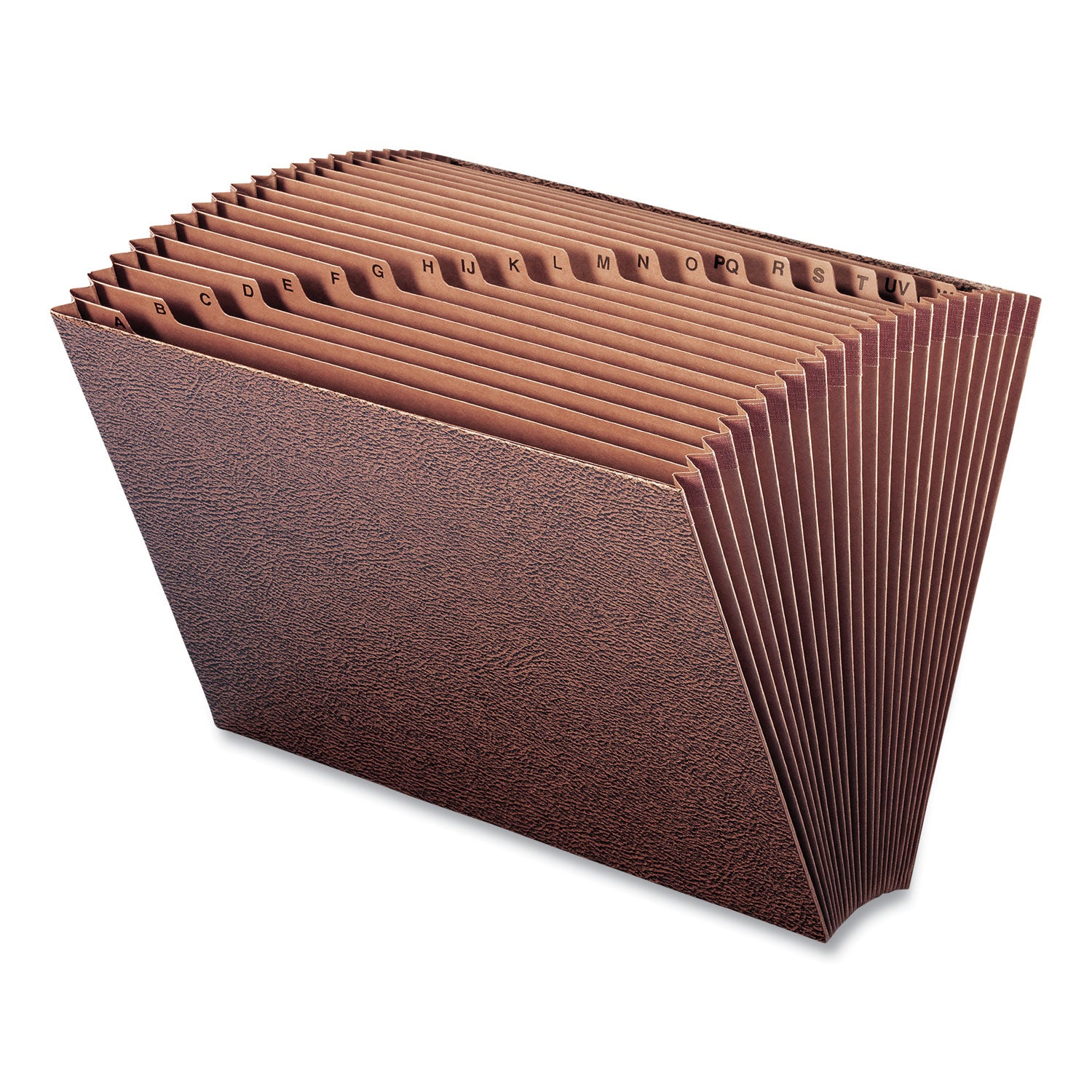 Smead TUFF Legal Recycled Expanding File - 8 1/2" x 14" - 7/8" Expansion - 21 Pocket(s) - Redrope - Tear Resistant, Reinforced Gusset - 30% Recycled - 1 Each