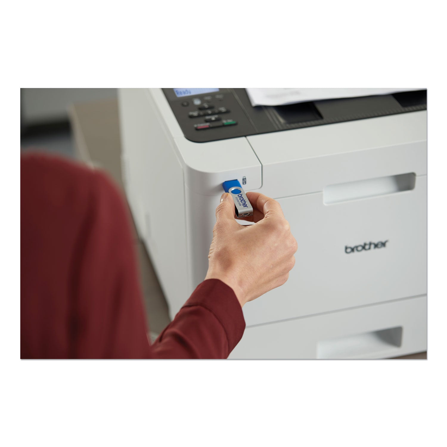 33 ppm Mono / 33 ppm Color - 2400 x 600 dpi class - Automatic Duplex Print - 300 Sheets Input - Ethernet - Wireless LAN - 40000 Pages Duty Cycle - Plain Paper Print - USB