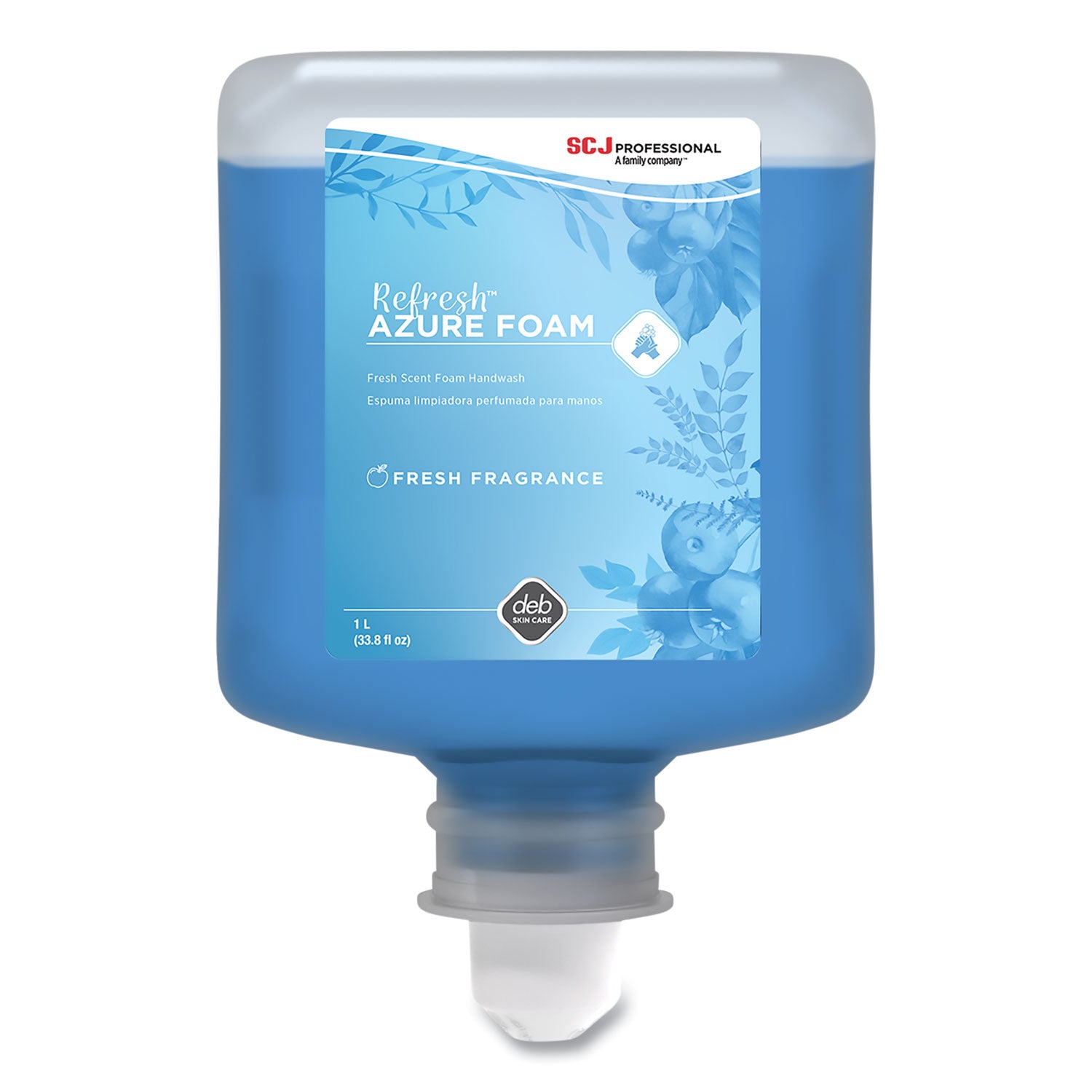 1.06 quart - Dirt Remover, Kill Germs - Hand - Moisturizing - Blue - Anti-irritant, Non-drying - 6 / Carton