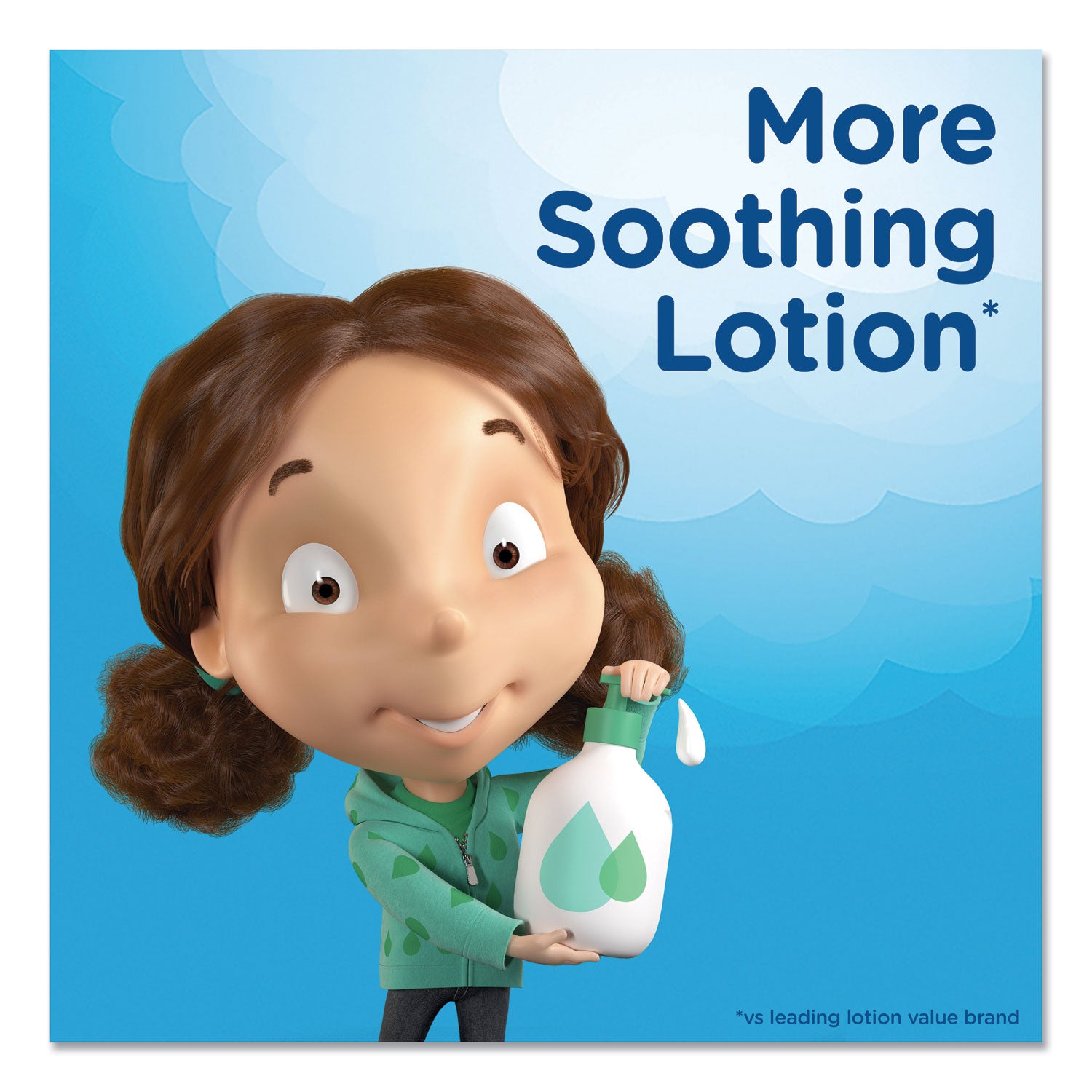 Puffs Plus Lotion Facial Tissue - 2 Ply - 8.40" Length - WhiteBox - 124/Box - 3 / Pack