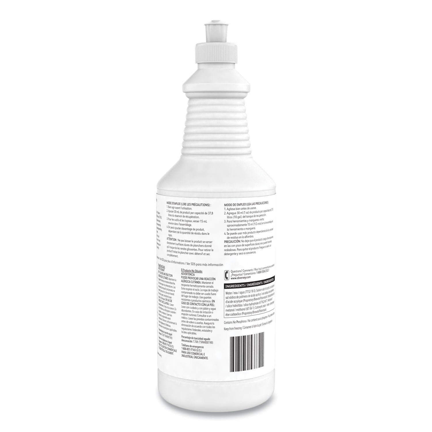 Ready-To-Use - 32 fl oz (1 quart) - Bland Scent - Cream - 6 / Carton