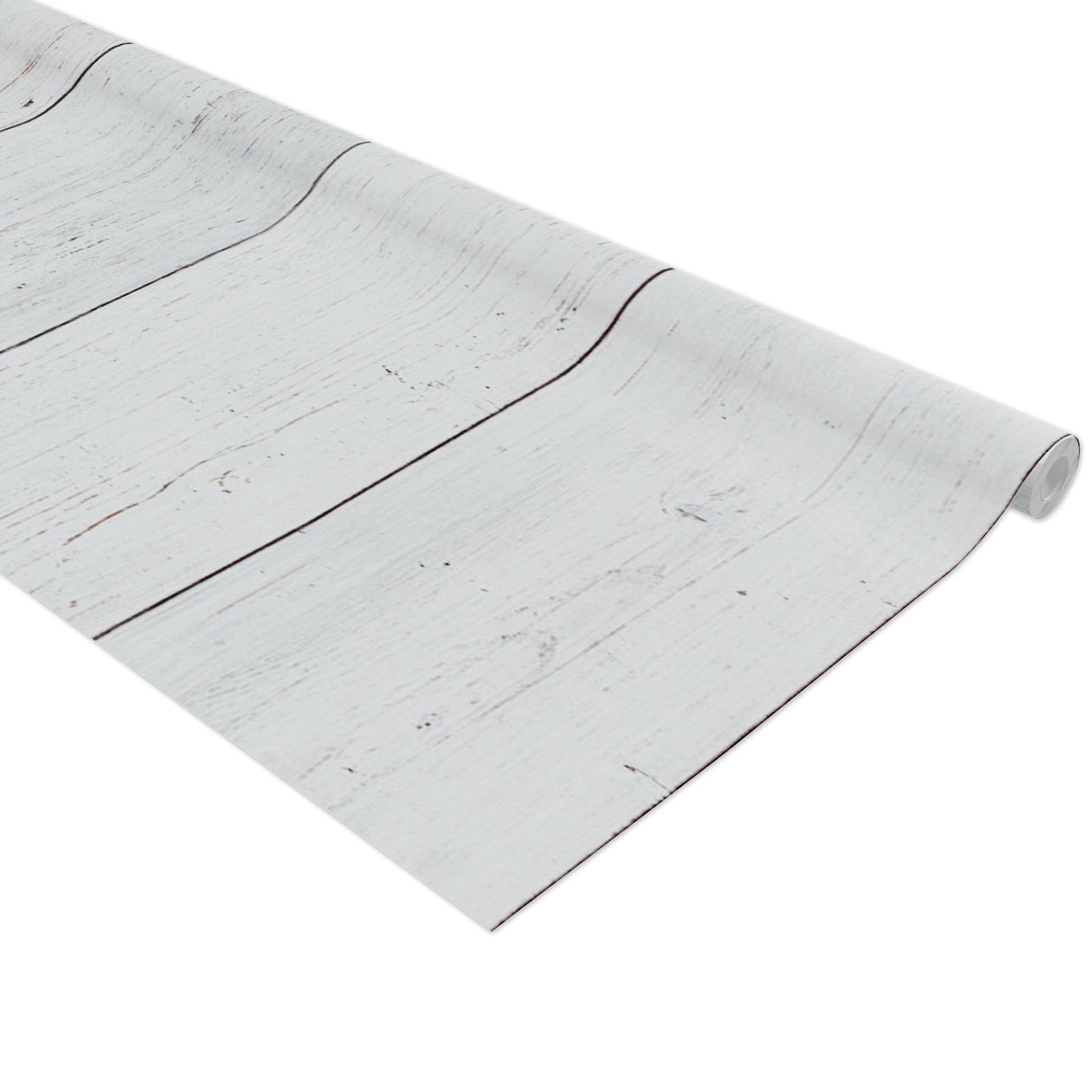 Bulletin Board Art Paper, White Shiplap, 48" x 50', 1 Roll
