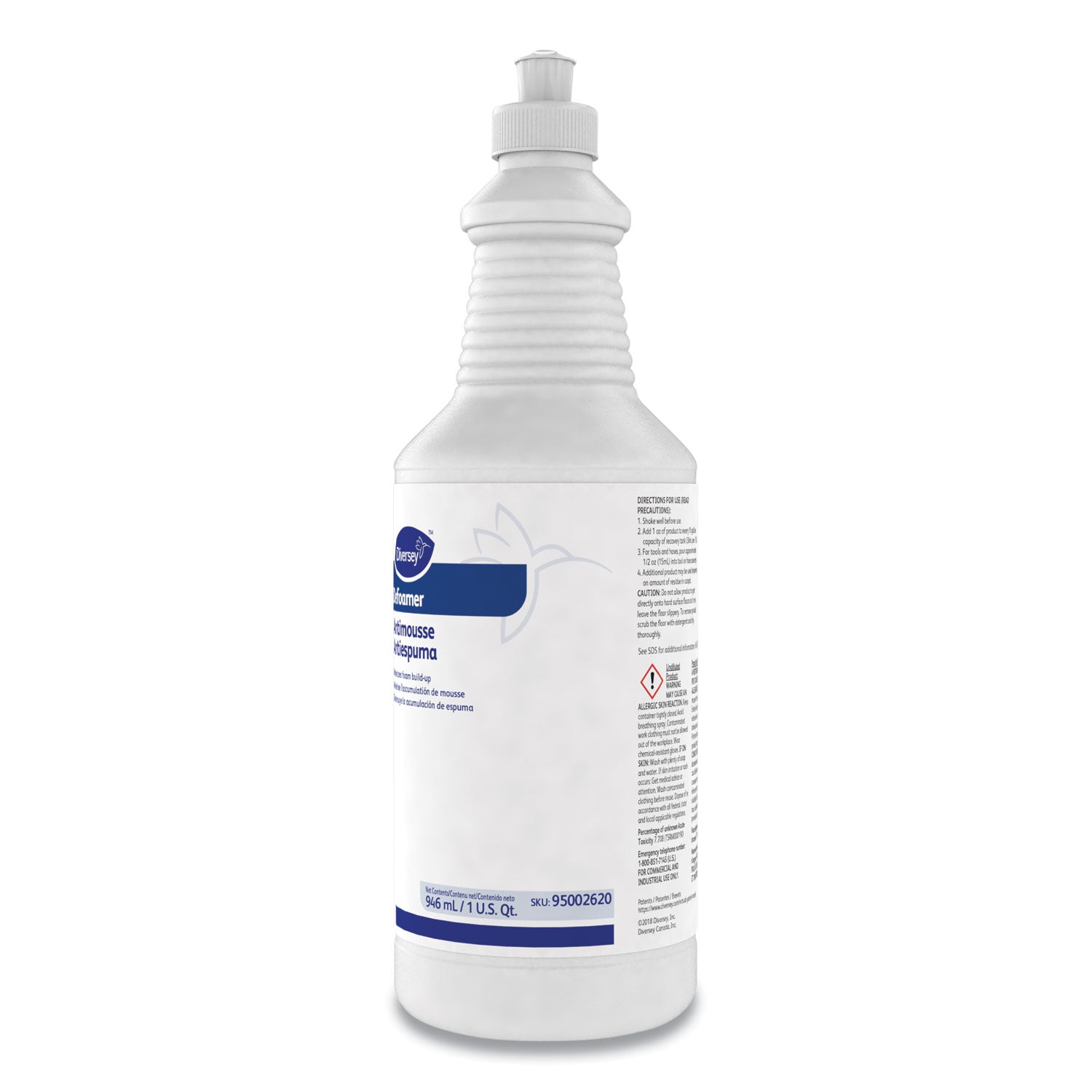 Ready-To-Use - 32 fl oz (1 quart) - Bland Scent - Cream - 6 / Carton