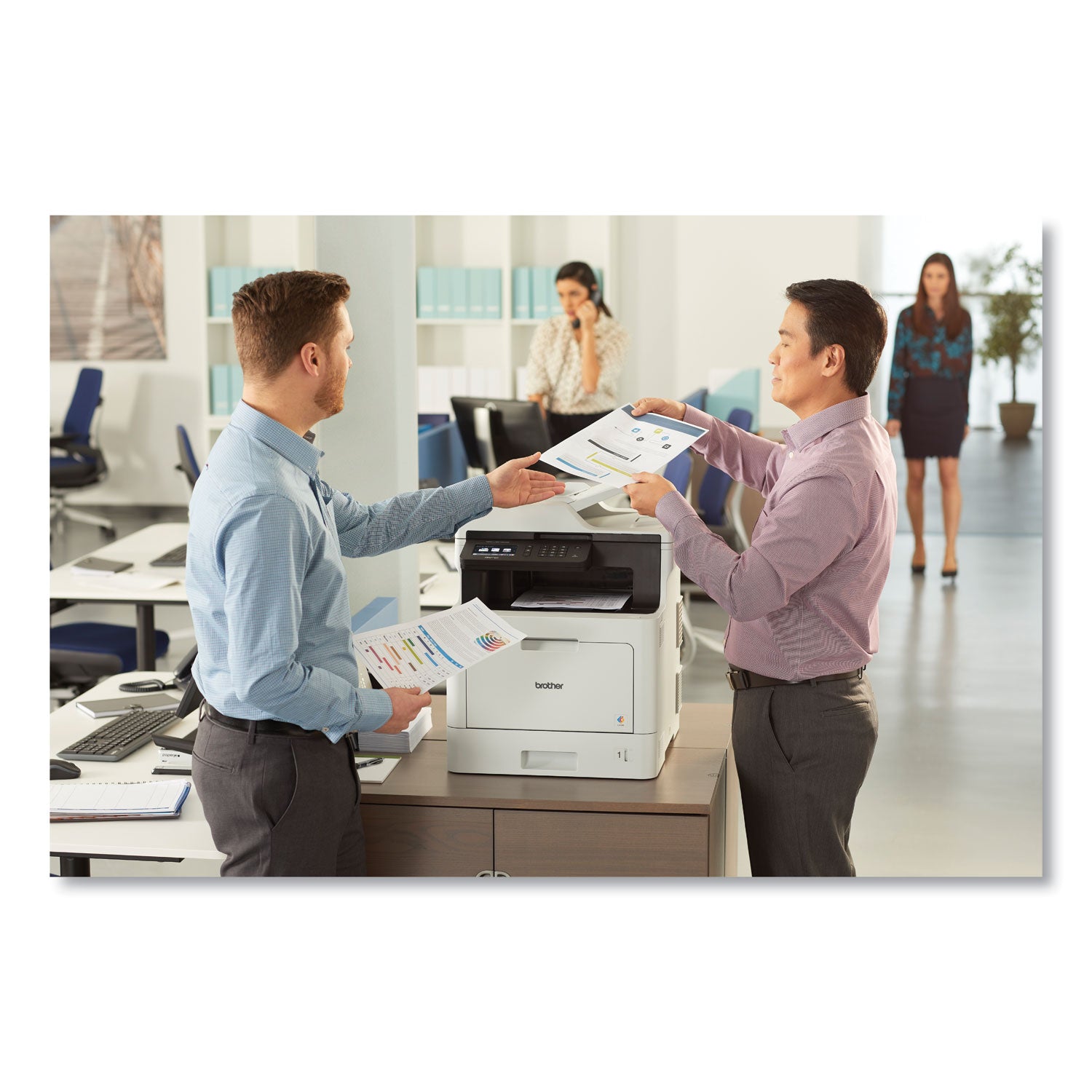 Brother MFC-L8610CDW Wireless Laser Multifunction Printer - Color