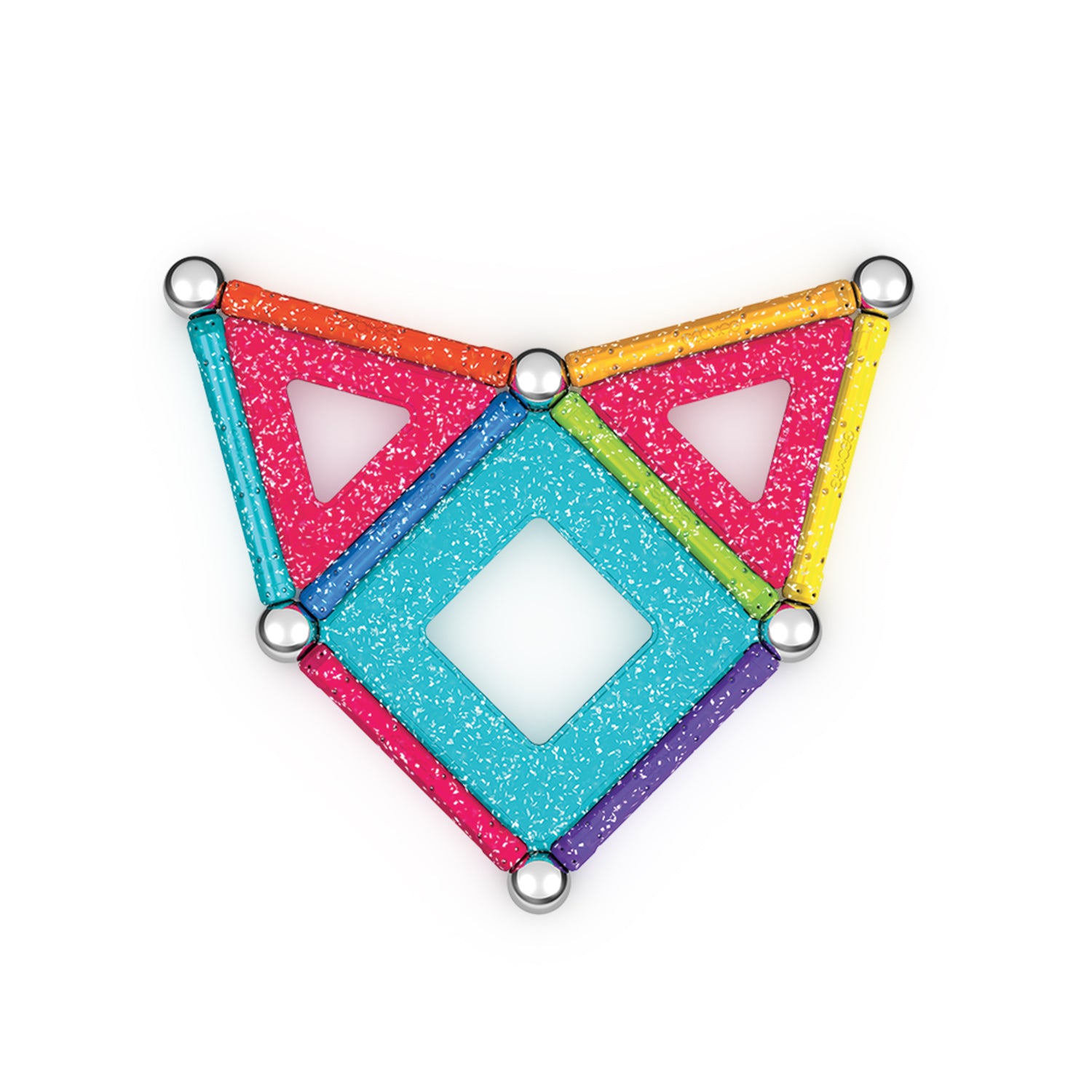 Geomag™ Glitter Magnetic Panels Building Set, 22 Pieces
