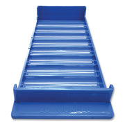 10 Coin Compartment(s) - Blue - Plastic - 2 / Pack