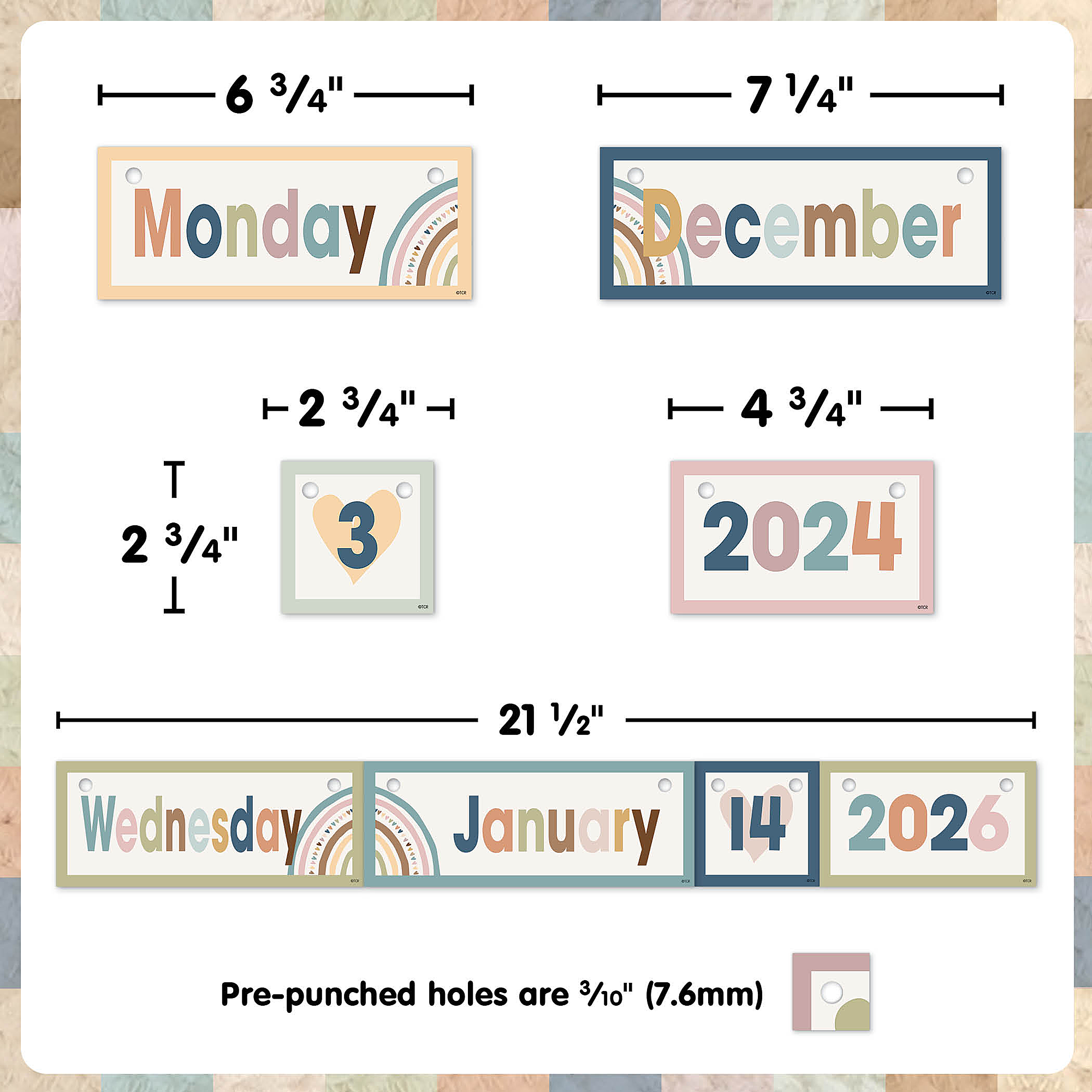 Everyone is Welcome Flip Calendar