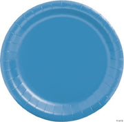 Turquoise Paper Plate - 24 Pieces