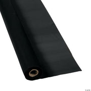 Black Tablecloth Roll - 1 Piece