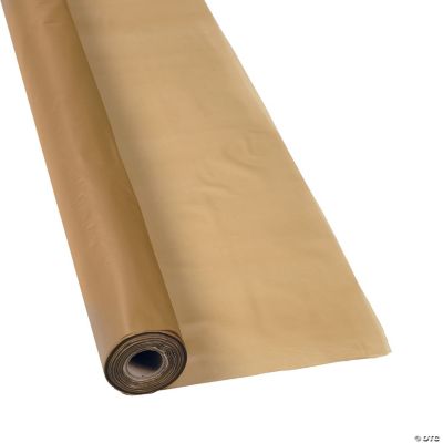 Gold Tablecloth Roll - 1 Piece