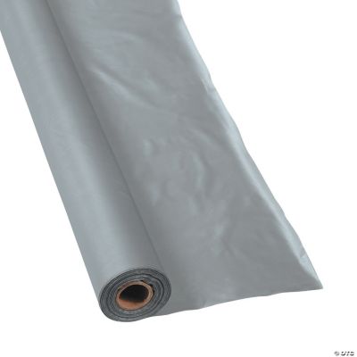 Silver Tablecloth Roll - 1 Piece
