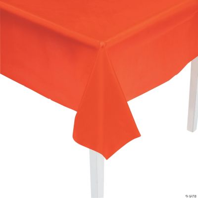Bittersweet Orange Tablecover - 1 Piece
